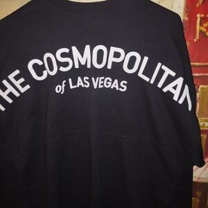 Cosmopolitan Black and White Logo Tee